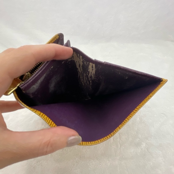 Louis Vuitton Yellow Epi Wallet - Picture 10 of 16